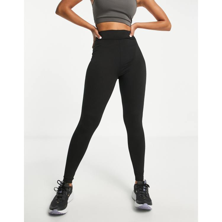 Threadbare Fitness gym leggings in black