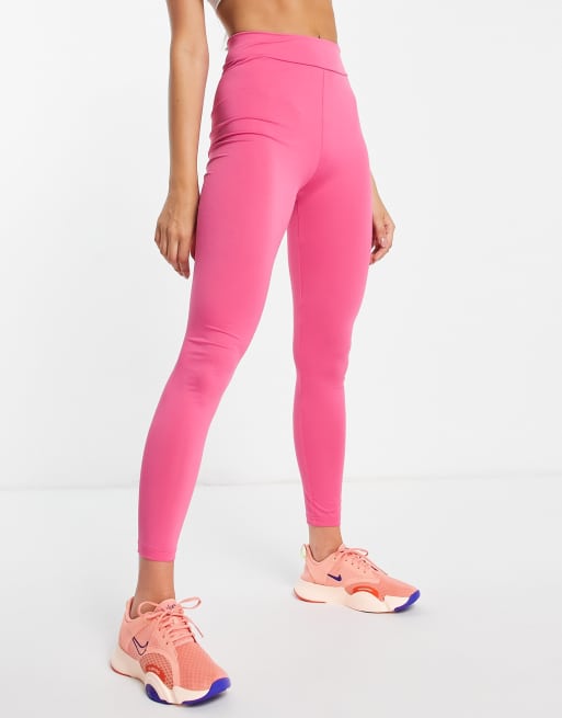 Threadbare Fitness gym leggings in hot pink