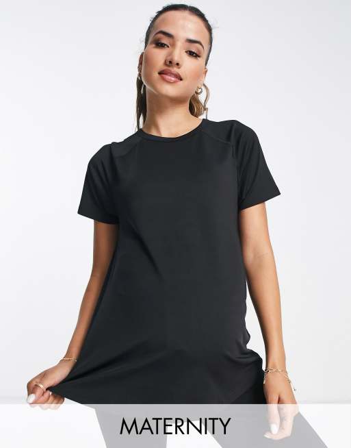 Threadbare Fitness - Maternité - T-shirt de sport - Noir