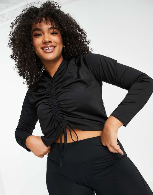 Black gym outlet hoodie womens