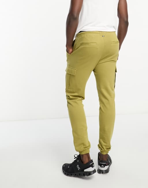 Yellow cargo hot sale joggers