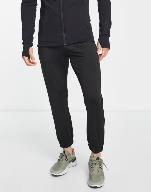 Threadbare - Fitness - Sorte super skinny træningsjoggingbukser