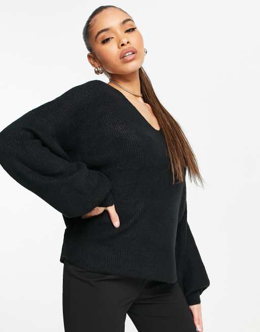 Fluffy shop wool sweater