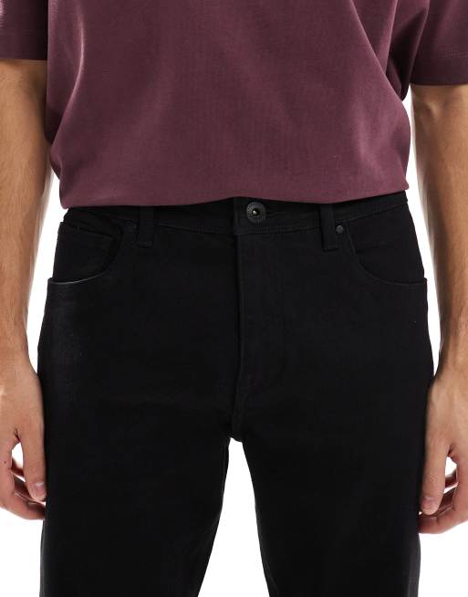 Threadbare – Gerade geschnittene Jeans in Schwarz, 5 von 5