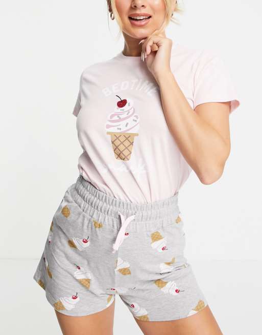 Threadbare Ice Cream PJ set ASOS