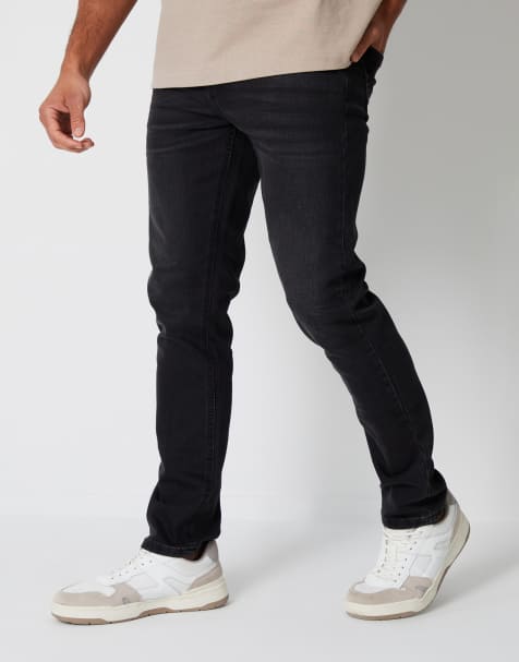 Threadbare 'islington' slim fit jeans with stretch in grey - view 1