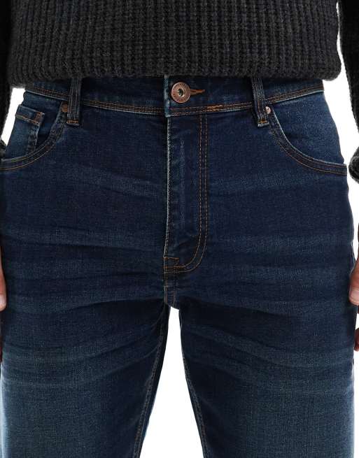Threadbare - Jean droit - Bleu délavé moyen, 5 de 5