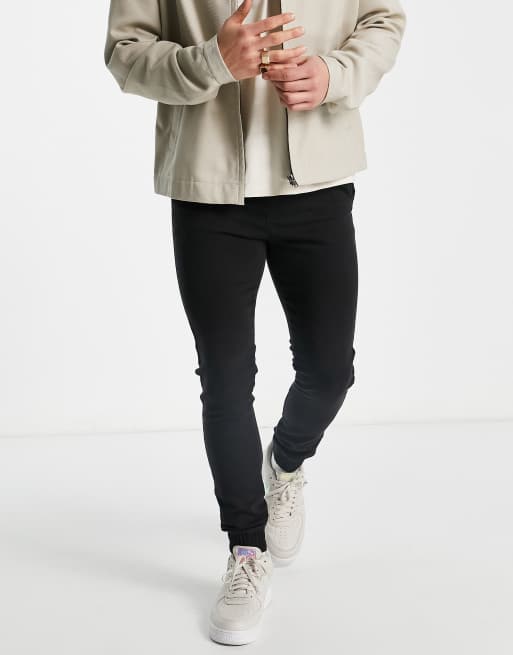 Threadbare - Jean style jogger - Noir délavé