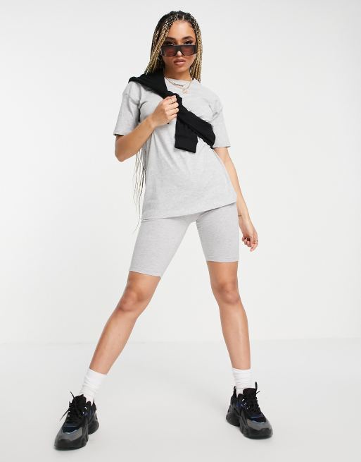 Oversized T-shirt And Legging Set