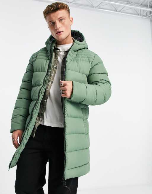 Long line puffer jackets best sale