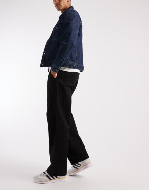 Threadbare loose fit pants in black, 3 of 5