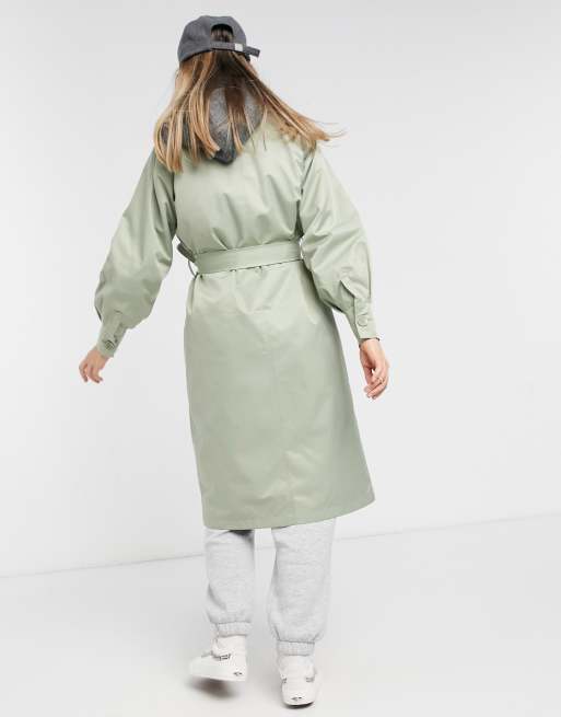 Sage best sale green raincoat