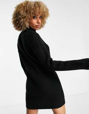 fitted knitted jumper dress