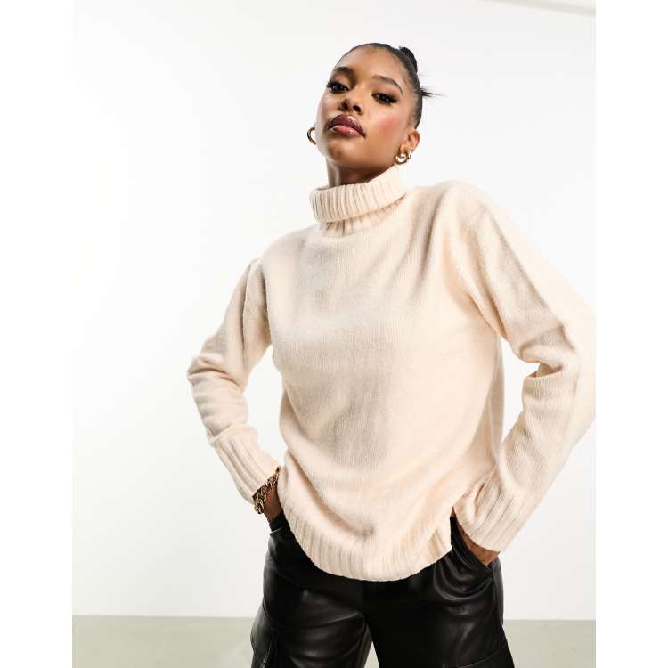 Off white cowl neck on sale sweater