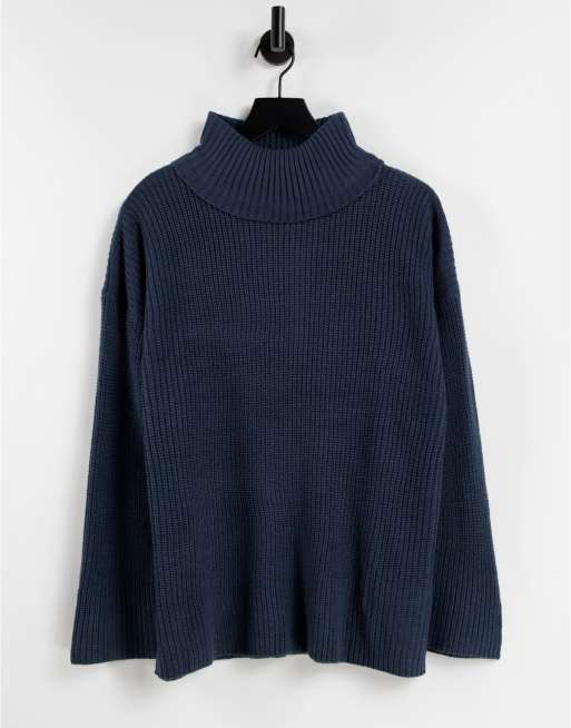 Oversized on sale navy jumper