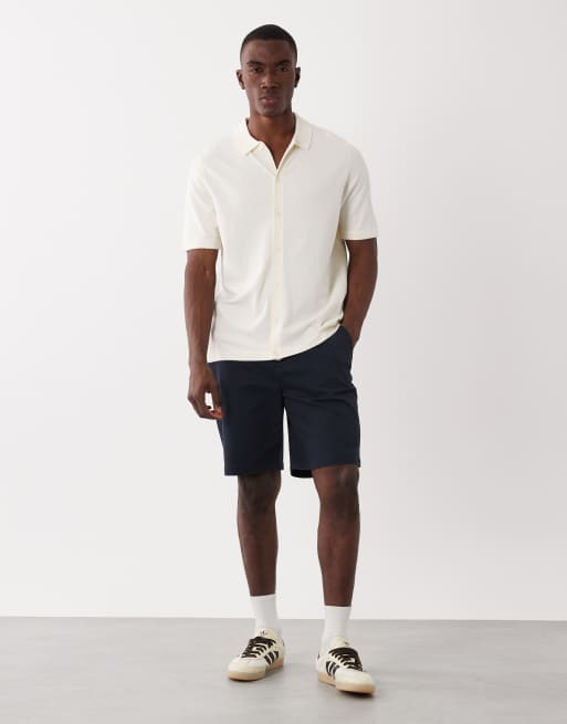 Threadbare – Marinblå shorts, 3 av 5
