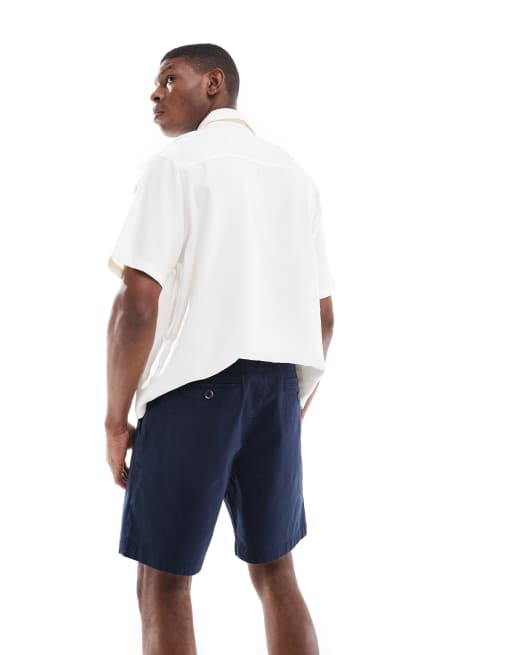 Threadbare - Marineblå chinoshorts, 5 af 5