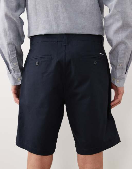 Threadbare - Marineblå chinoshorts, 4 af 5