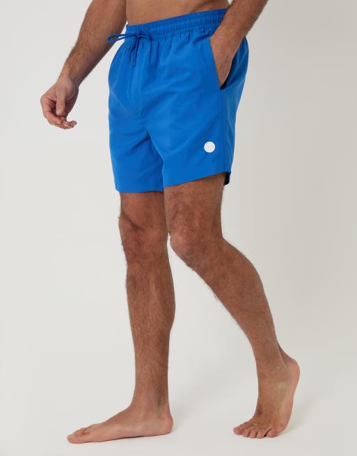 Threadbare - Marineblå og blå badeshorts i pakke med 2 par, 2 af 5
