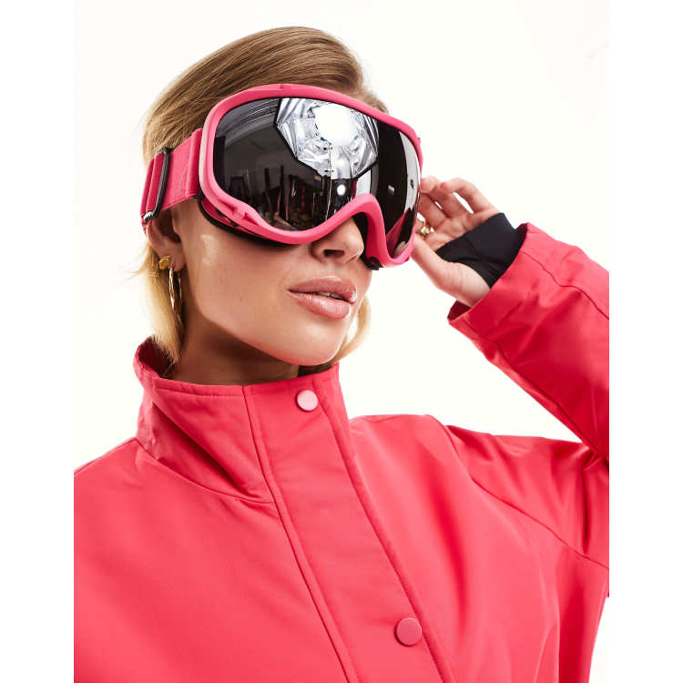 Masque de ski online rose