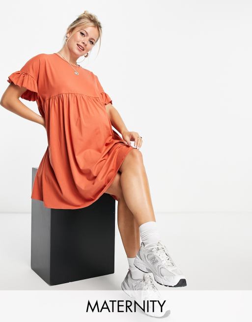 Asos maternity hotsell smock dress