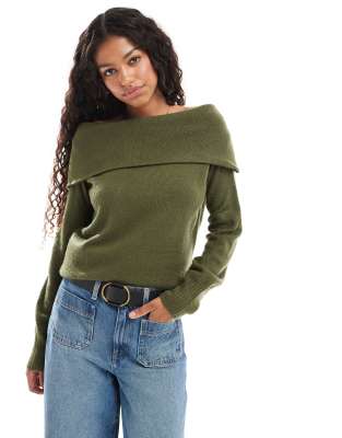 Threadbare Off The Shoulder Sweater