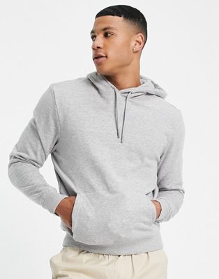 Threadbare overhead hoodie in grey