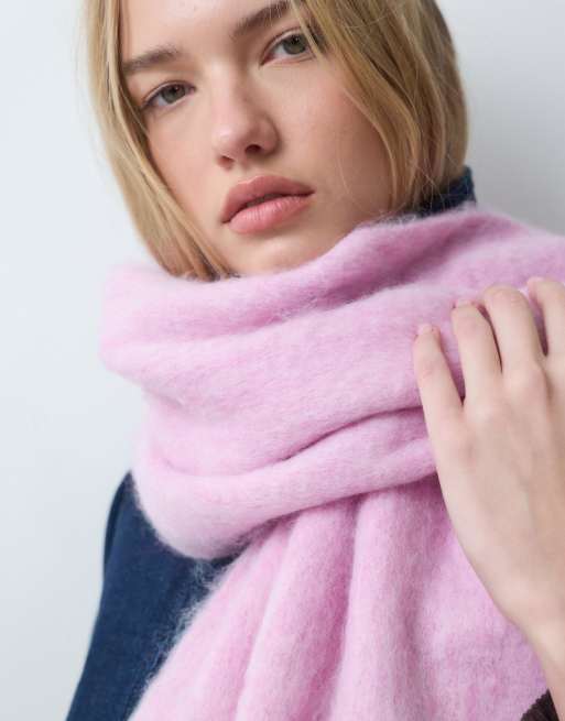 Threadbare Oversize-Schal in Pink, 2 von 5
