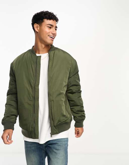 Bomber 2025 khaki jacket