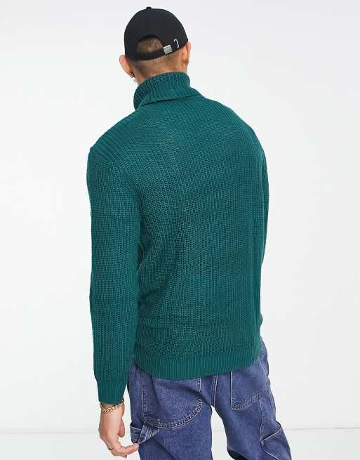 Teal hotsell roll neck