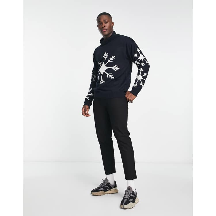 Mens black christmas outlet jumper