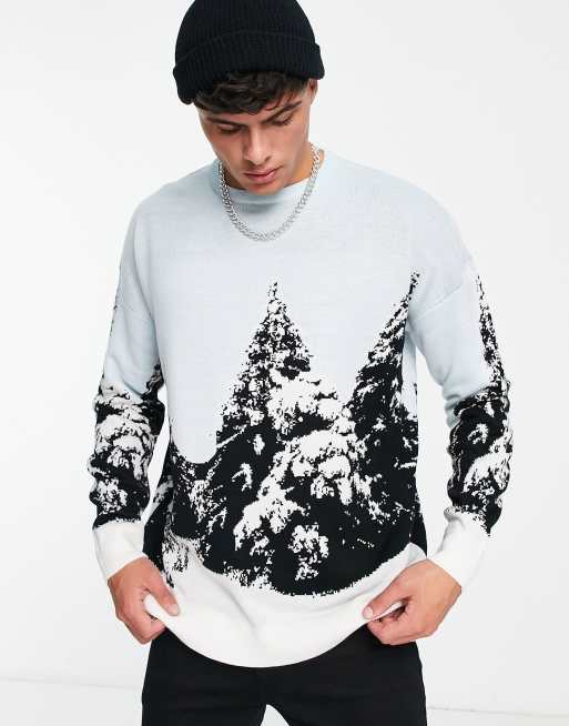 Mens blue hotsell christmas jumper