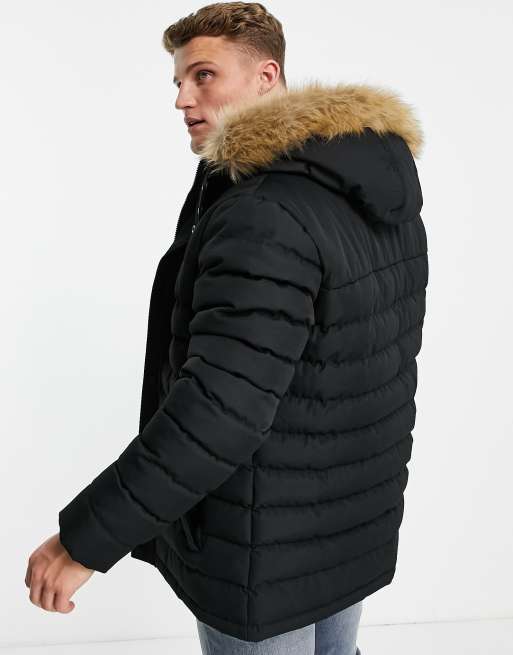 Threadbare hooded clearance parka jacket