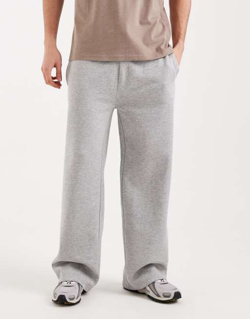 Threadbare - Pantalon de jogging large - Gris chiné, 2 de 5