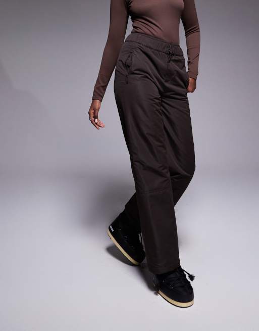 Threadbare - Pantalon de ski d'ensemble à poches - Marron chocolat, 5 de 5