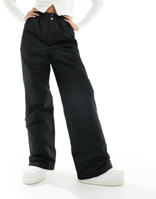 Threadbare Pantalon de ski large Noir ASOS