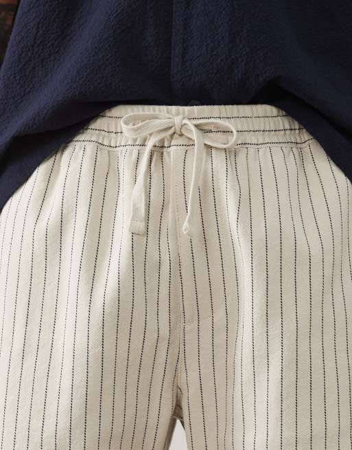 Threadbare - Pantaloncini écru a righe, 3 di 5