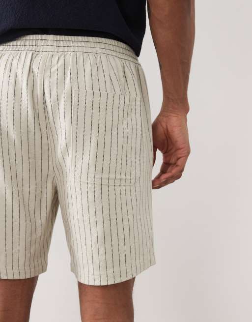 Threadbare - Pantaloncini écru a righe, 5 di 5