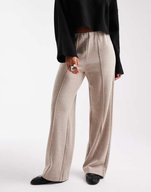 Threadbare - Pantaloni morbidi color avena