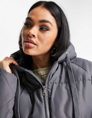 Elbow Patch Quilted Puffer Jacket  Shop Old Jackets at Papaya Clothing