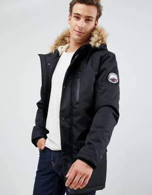 threadbare parka jacket