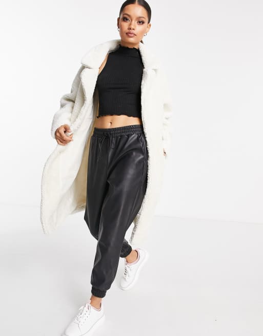 Petite on sale borg coat