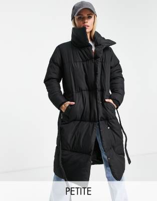 threadbare petite katy cropped puffer coat