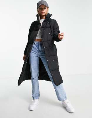 threadbare petite katy cropped puffer coat