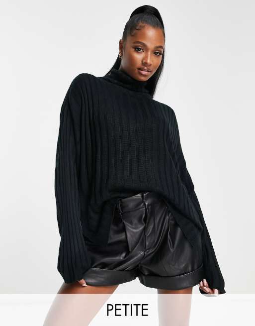 Petite black outlet turtleneck