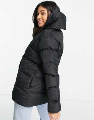 mid length womens puffer coat