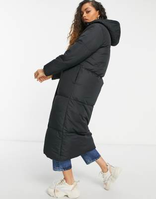 longline puffer coat