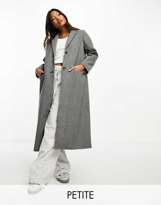 Petite store maxi coat