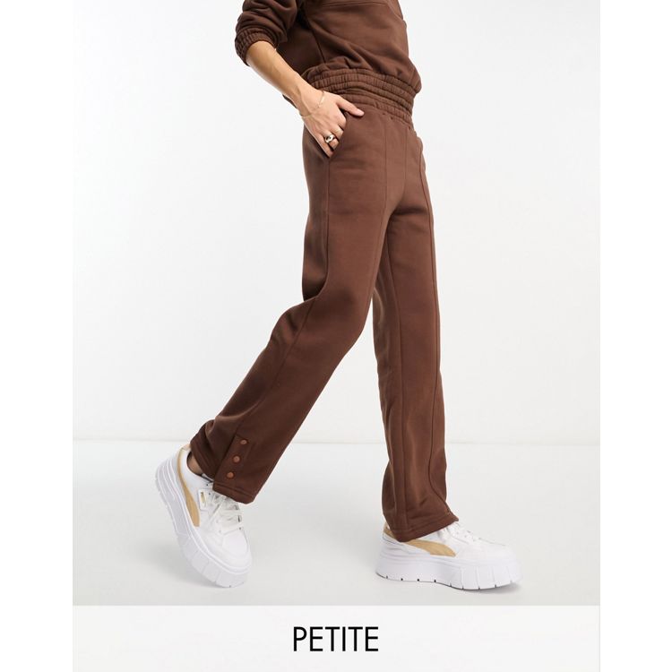 ASOS Weekend Collective straight leg jogger co-ord with circle logo in  camel