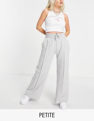 wide leg sweatpants petite